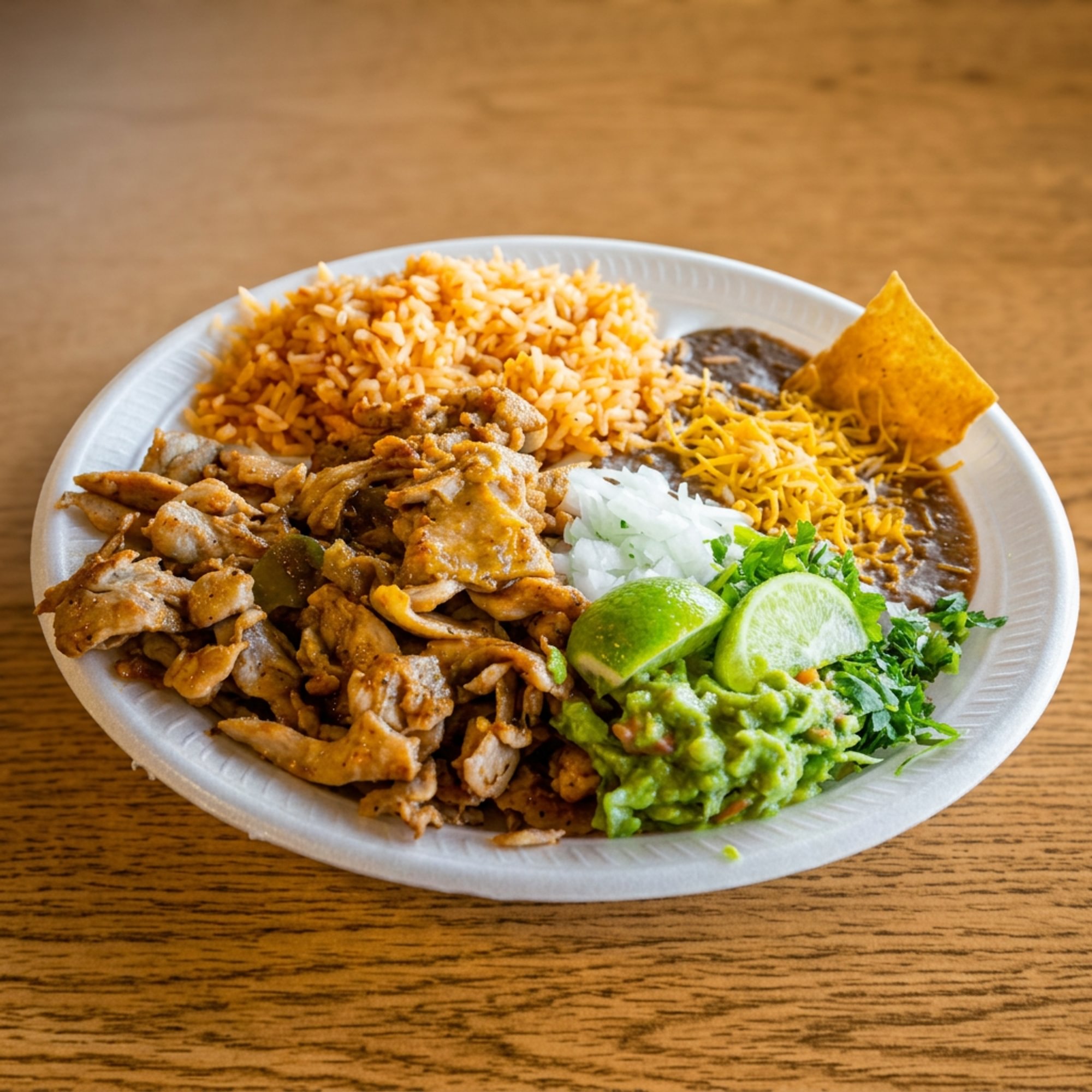 Pollo Asado Plate