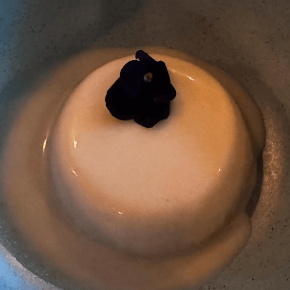 Chirimoya Panna Cotta