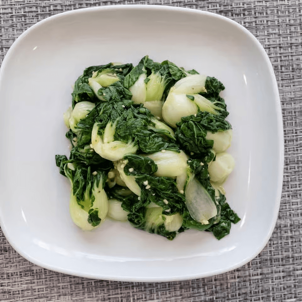 Sauteed Baby Bok Choy / 清炒白菜苗