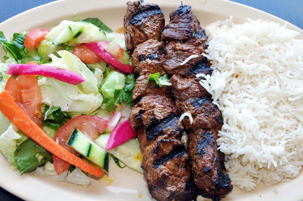 1C. Grilled Lamb Kabob