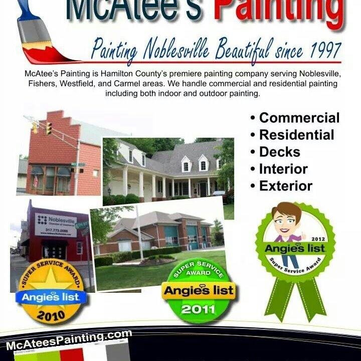 McAtee's Painting Comp. Inc. Logo