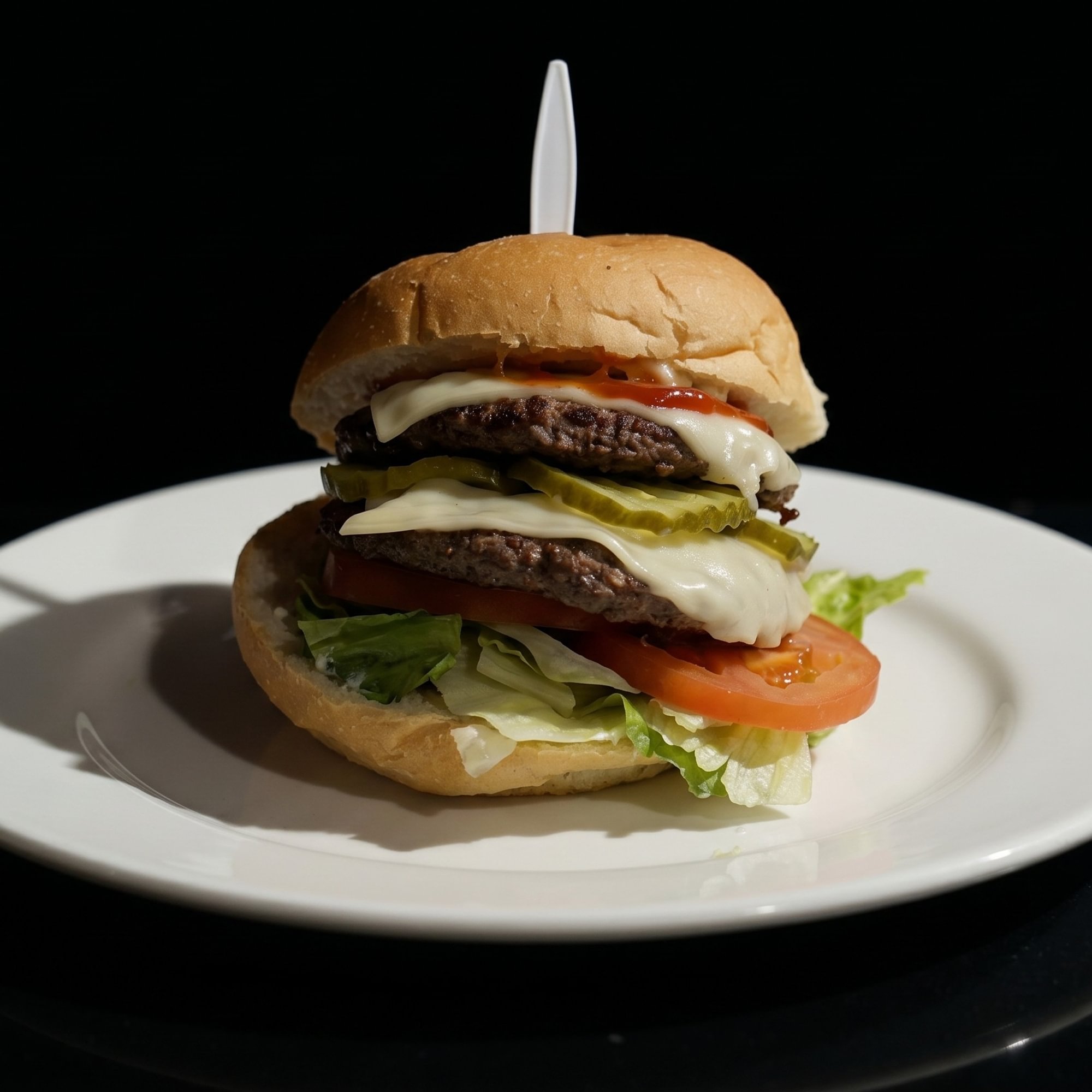 Deluxe Double Burger