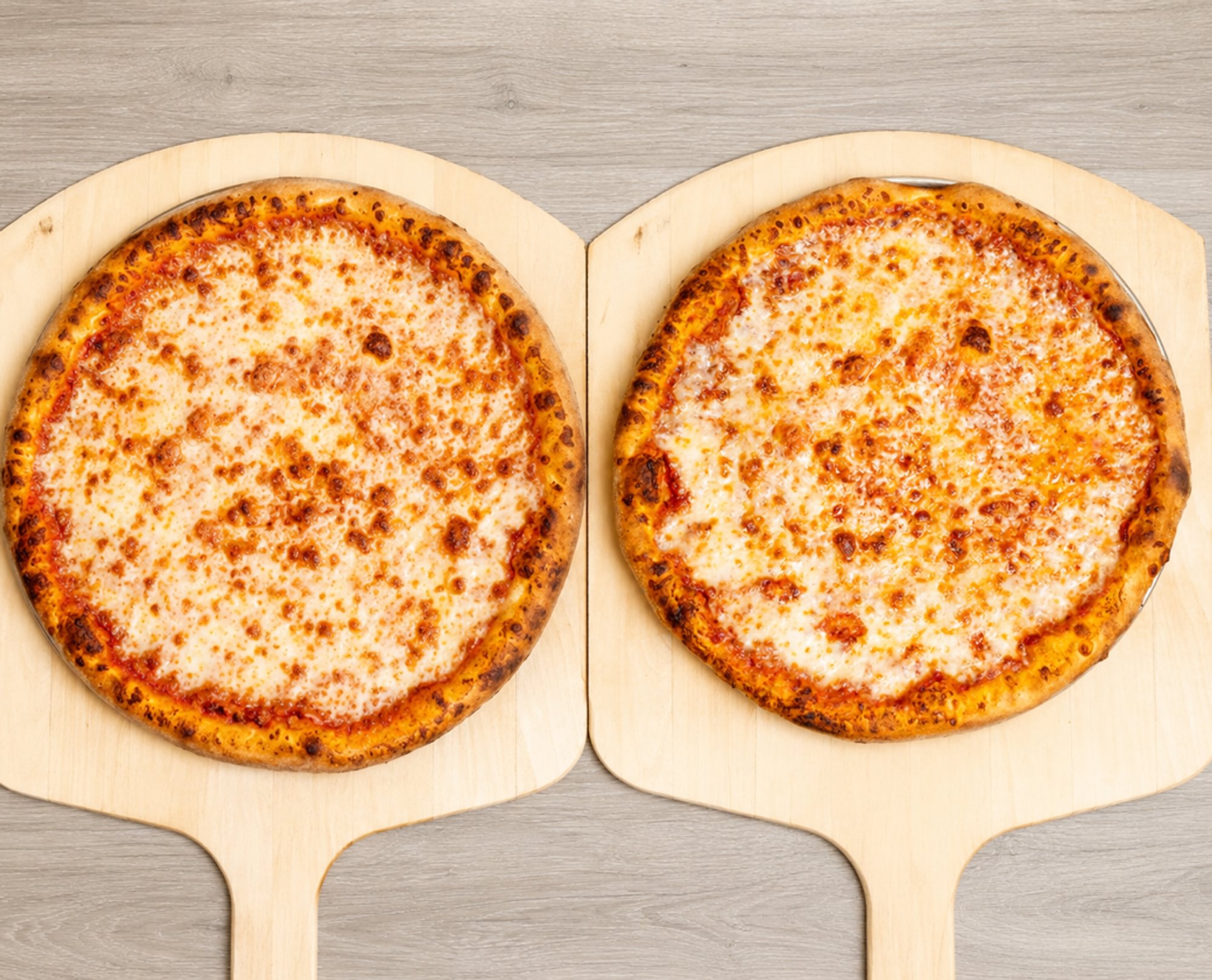 2 Lg 16" Cheese Pizza