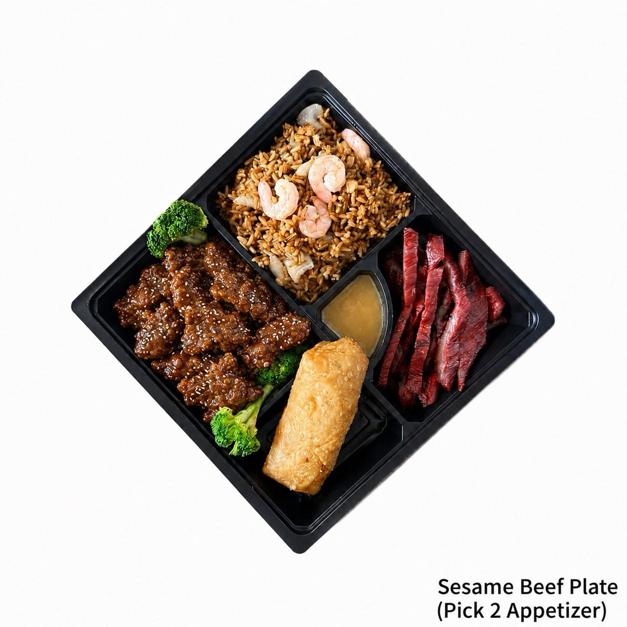 Sesame Beef Plate (Pick 2 Appetizer)