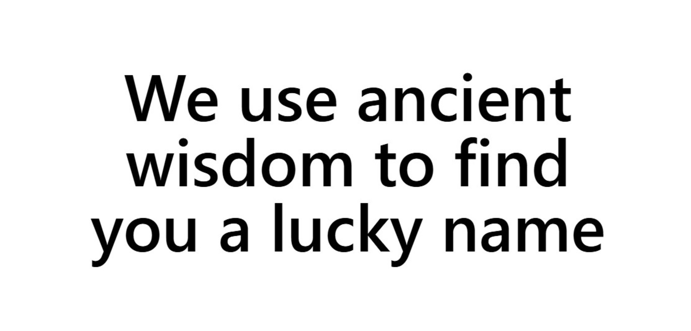 Foto de LuckyName.io