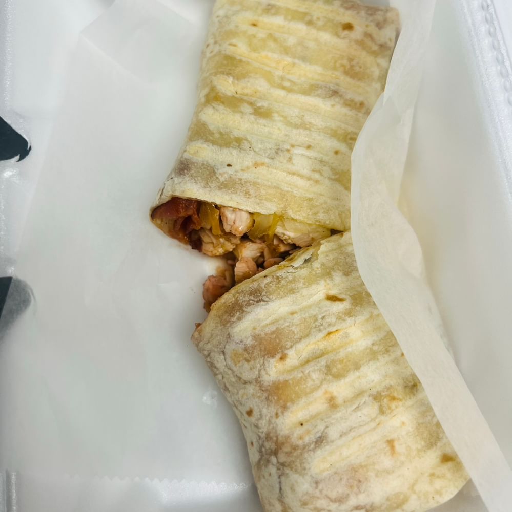 Patriots Chicken Wrap