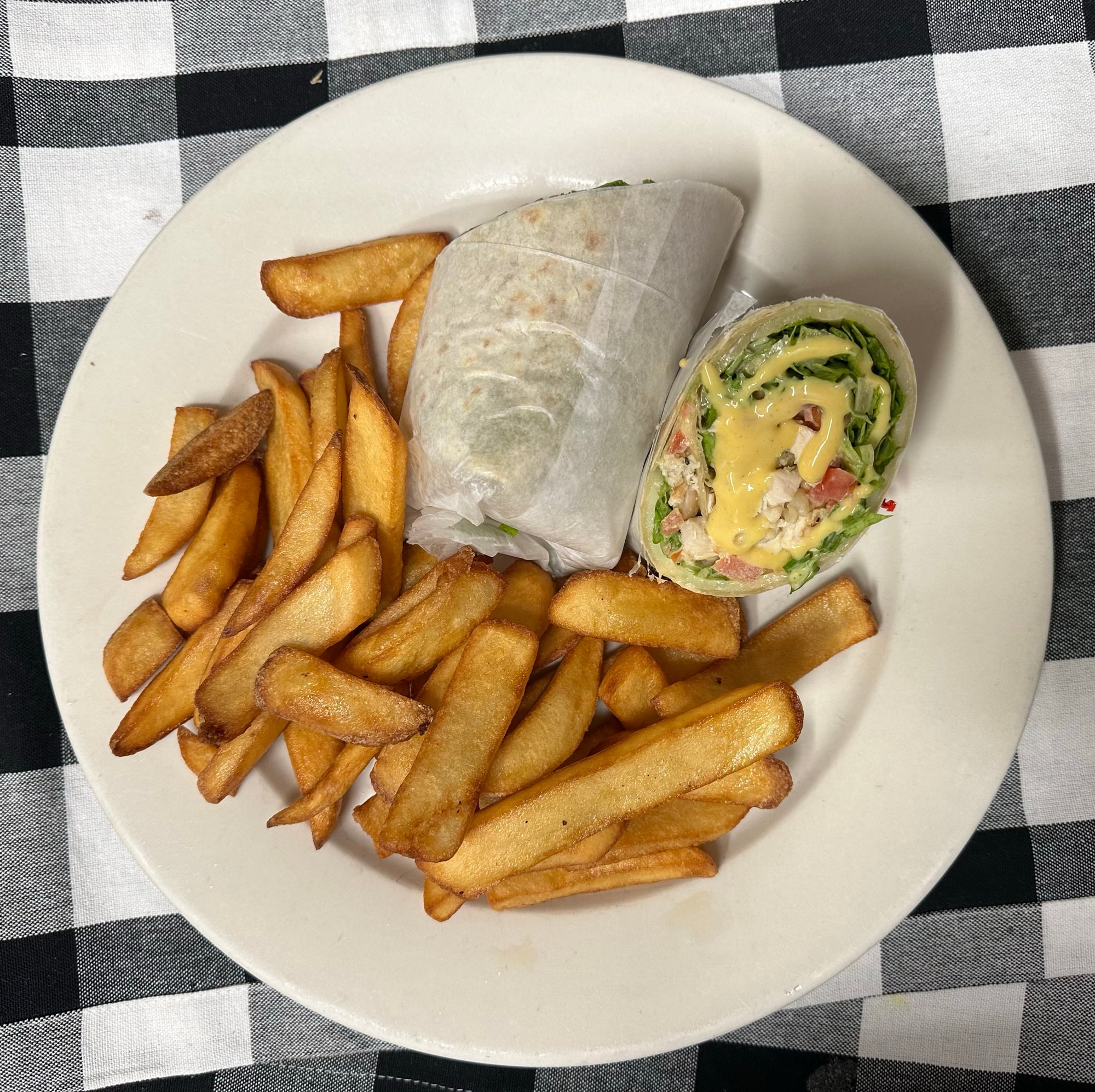 Honey Mustard Chicken Wrap
