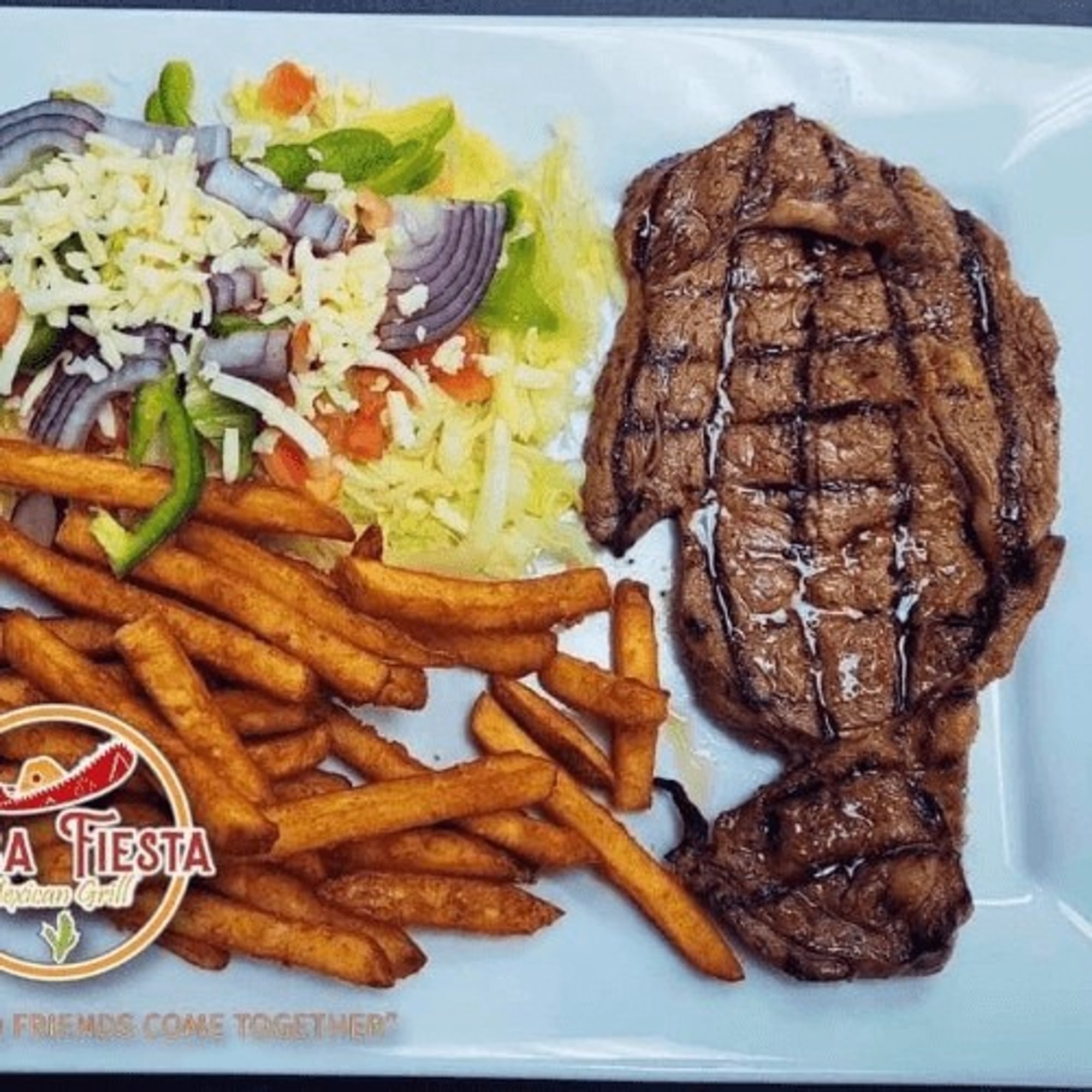 Choose Ribeye or T-Bone Steak