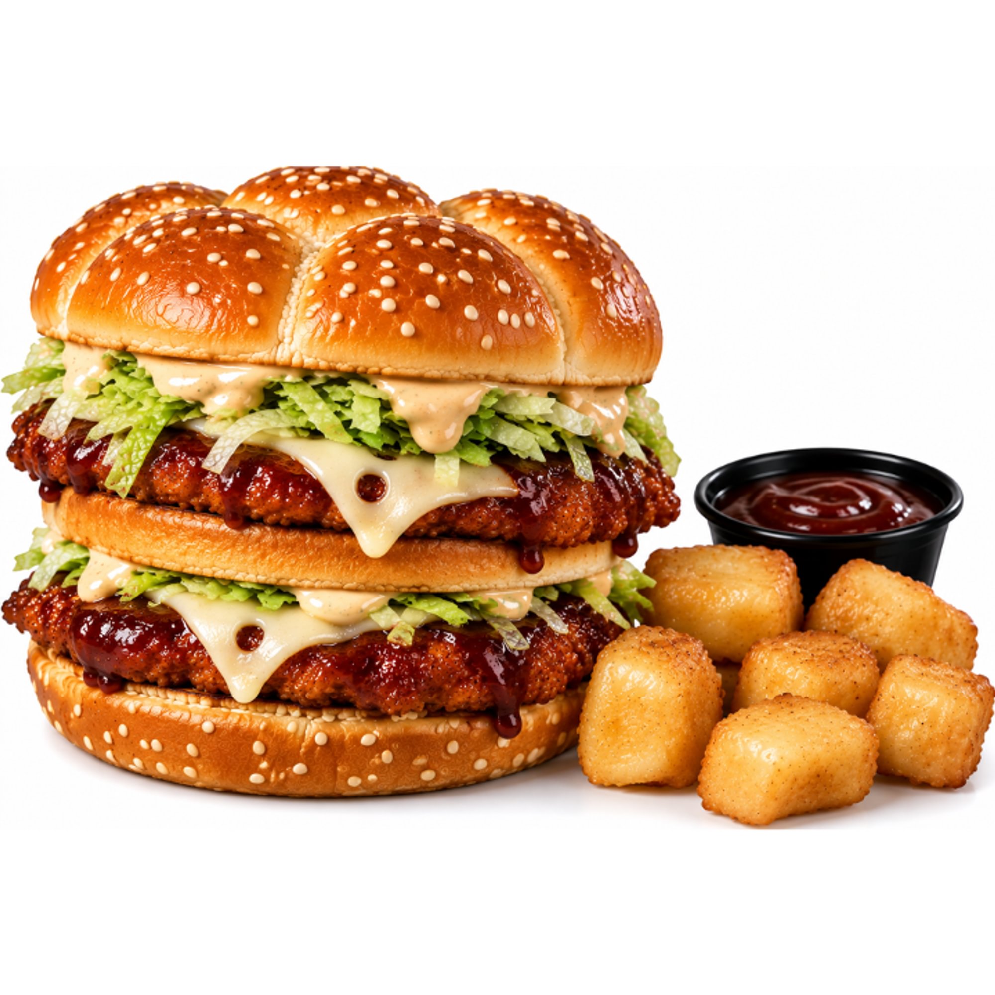 Double Clucker Sandwich