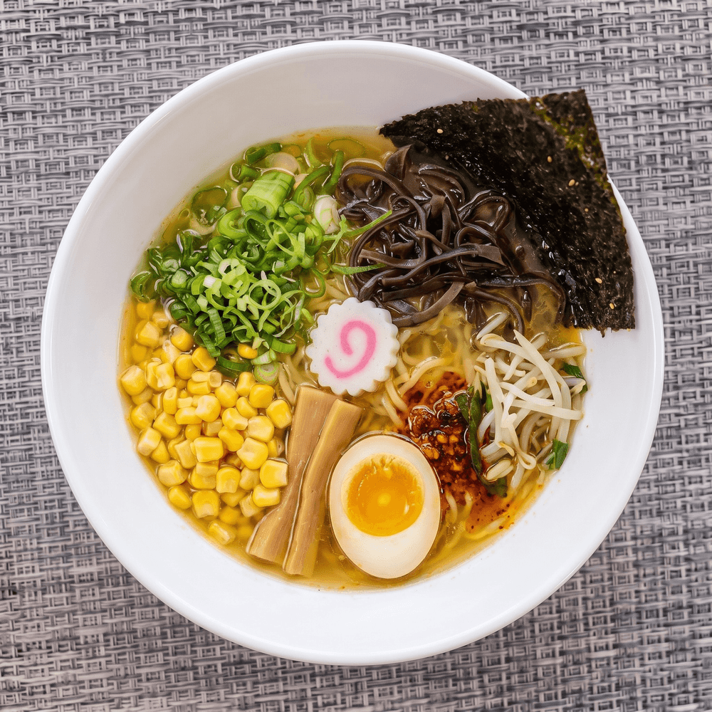 Spicy Miso Chicken Broth Ramen