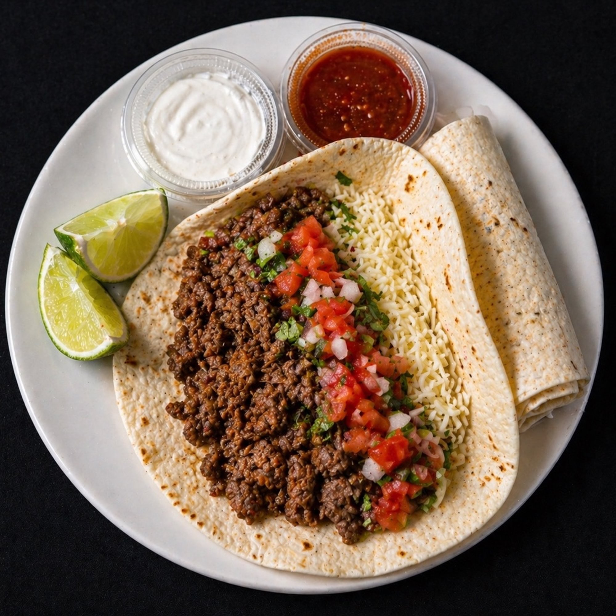 Beef Taco soft shell