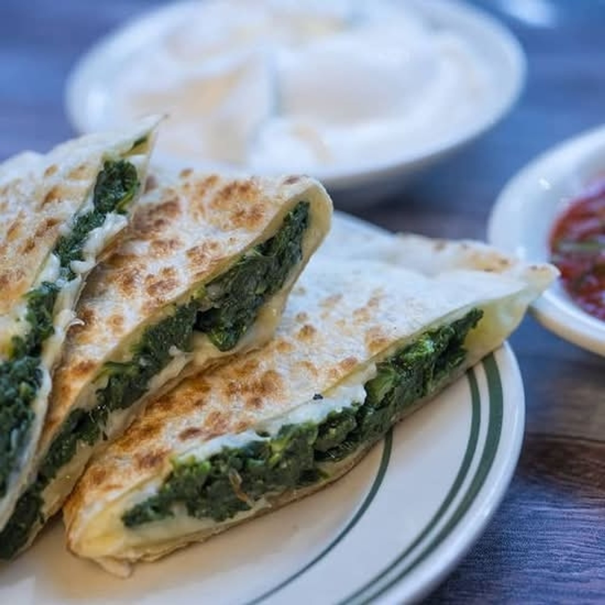 Chicken & Spinach Quesadilla