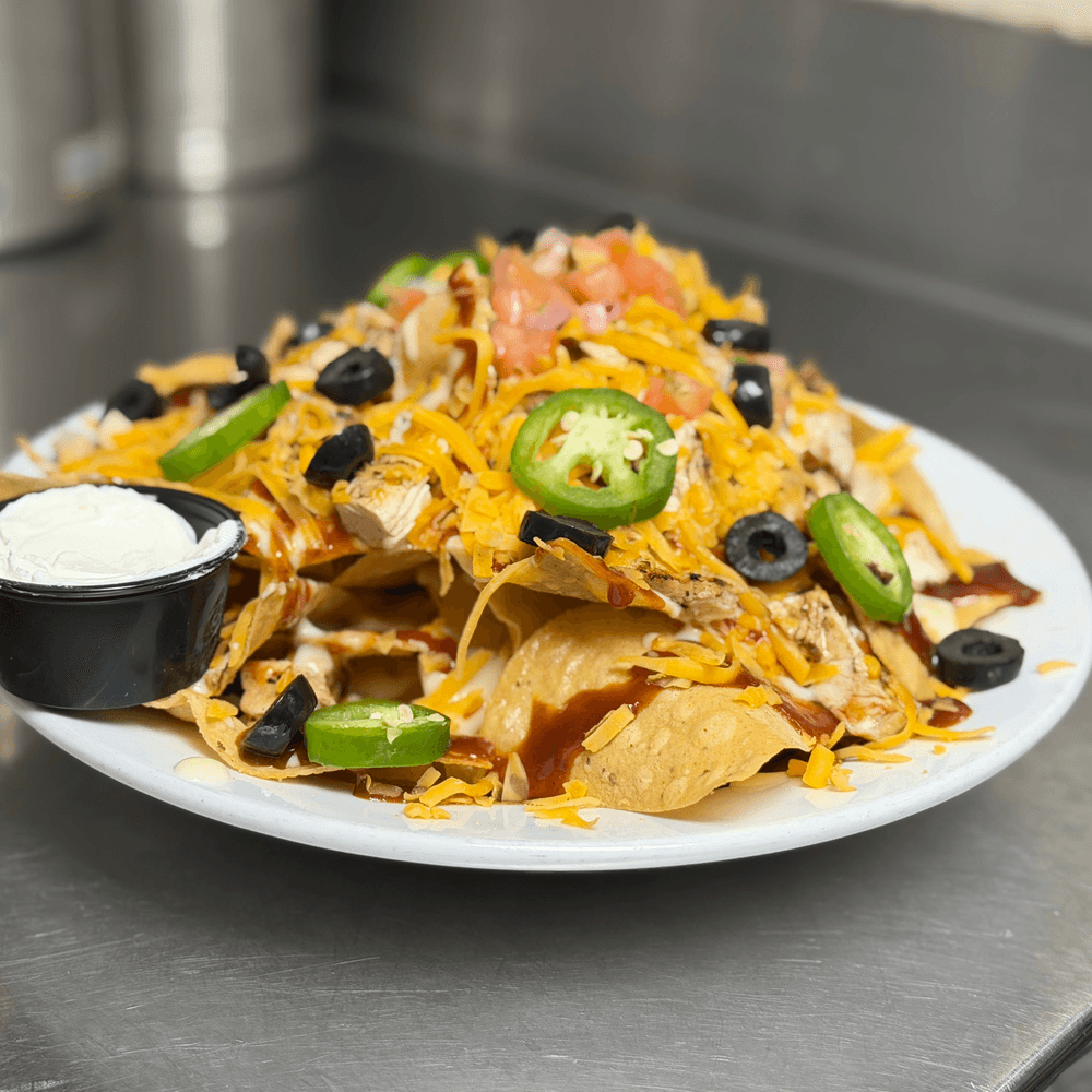 BBQ nachos