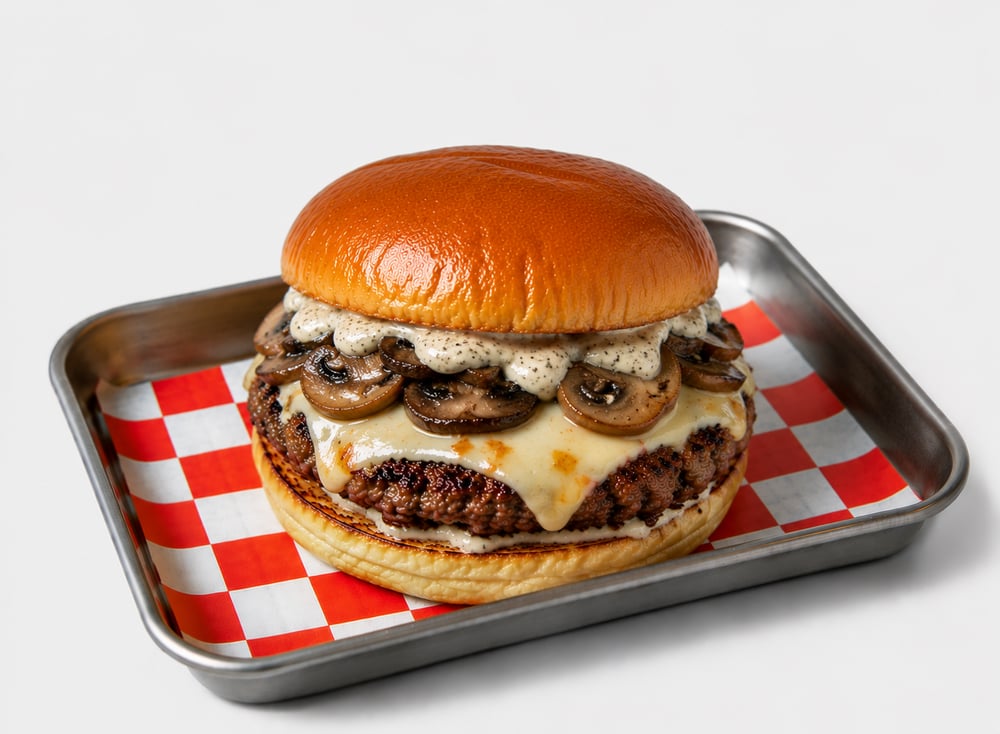 Big Al 'shroom BOOM Burger