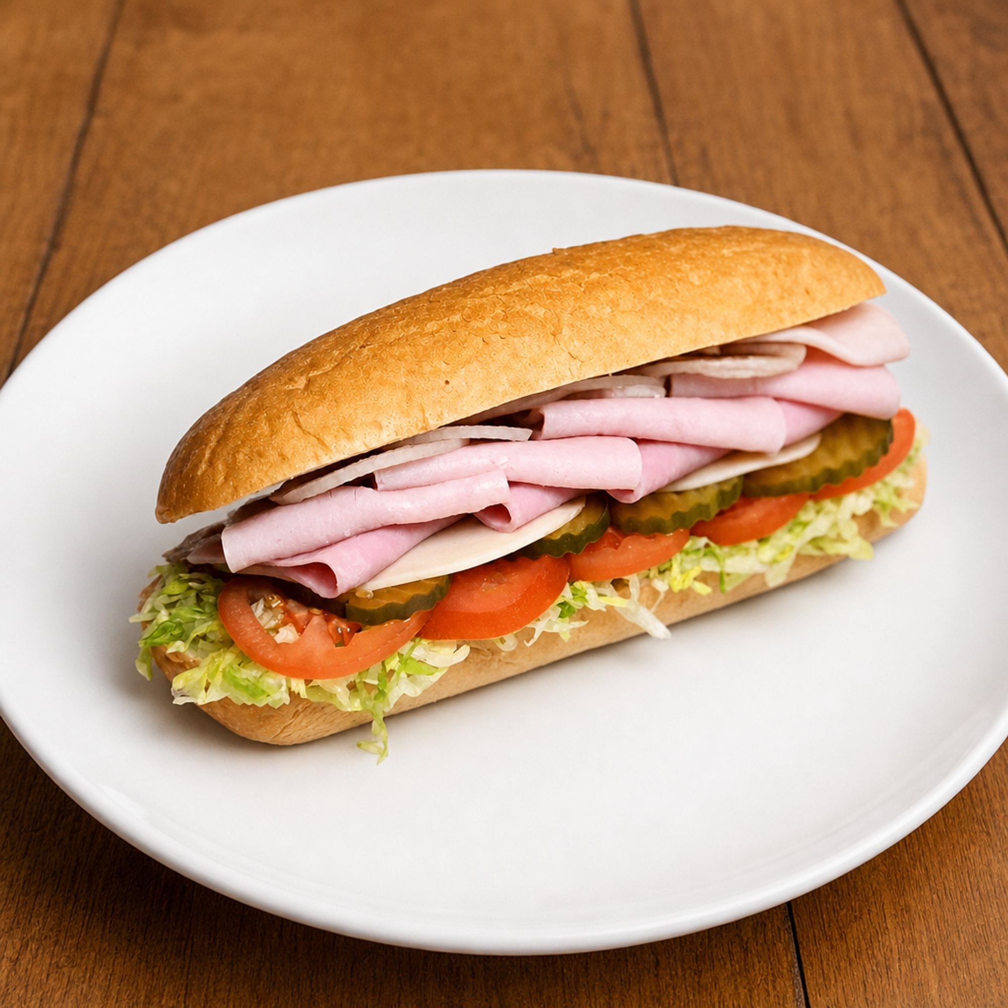 #7 Turkey Breast Sub 12"