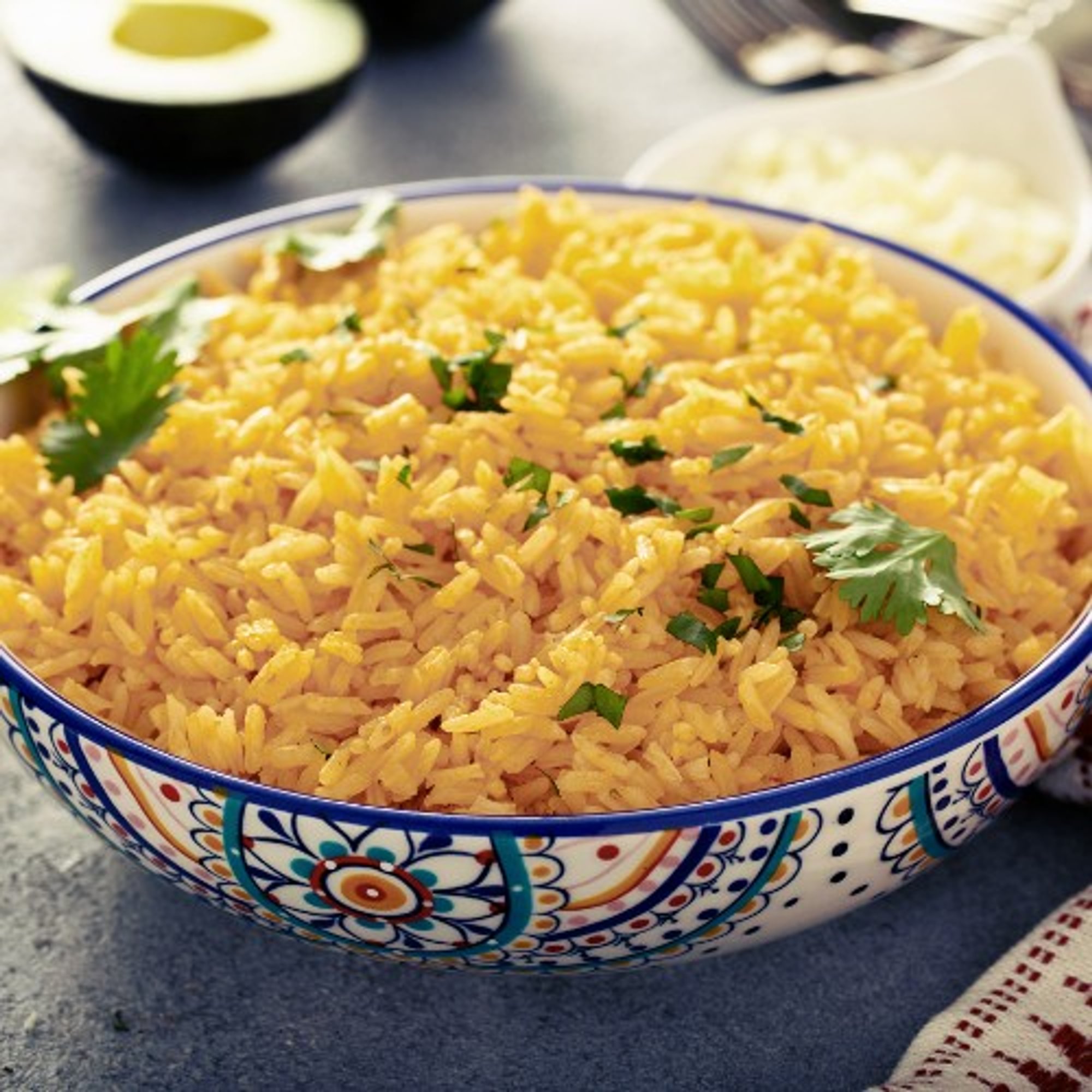 Cilantro Yellow Rice