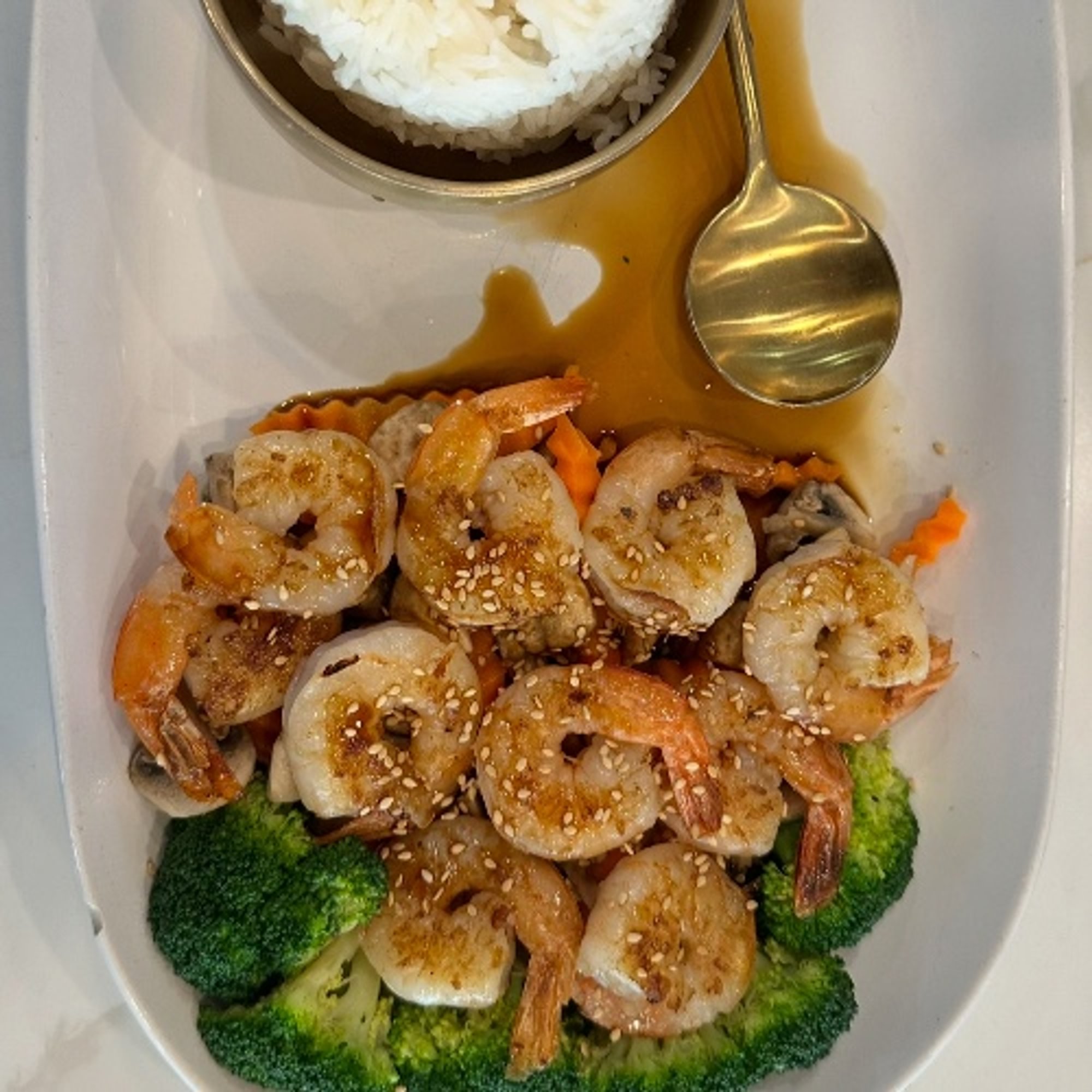 Shrimps Teriyaki