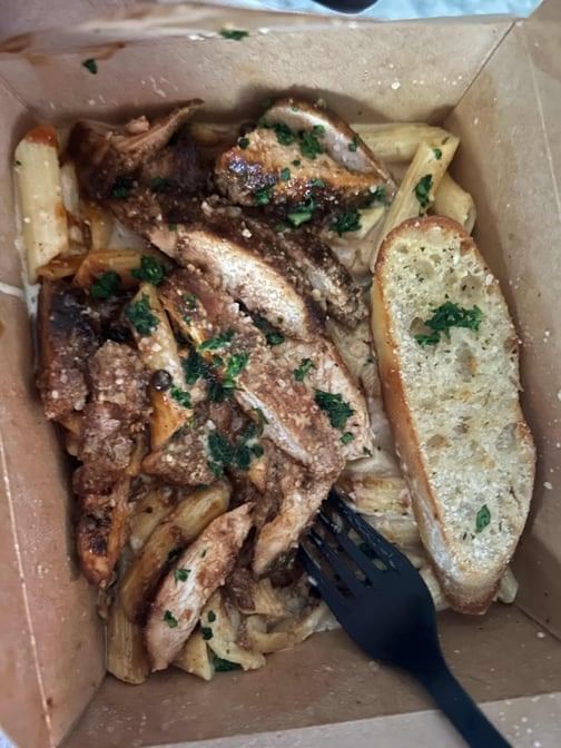 Mini Jerk Chicken Pasta