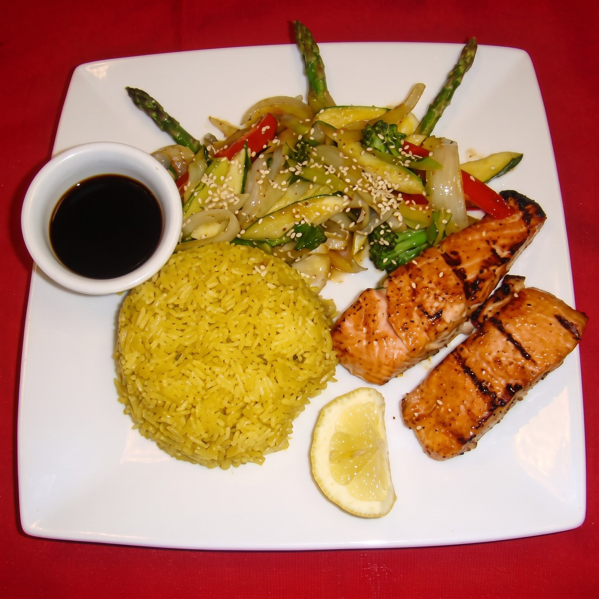 Grilled Alaska Wild Salmon