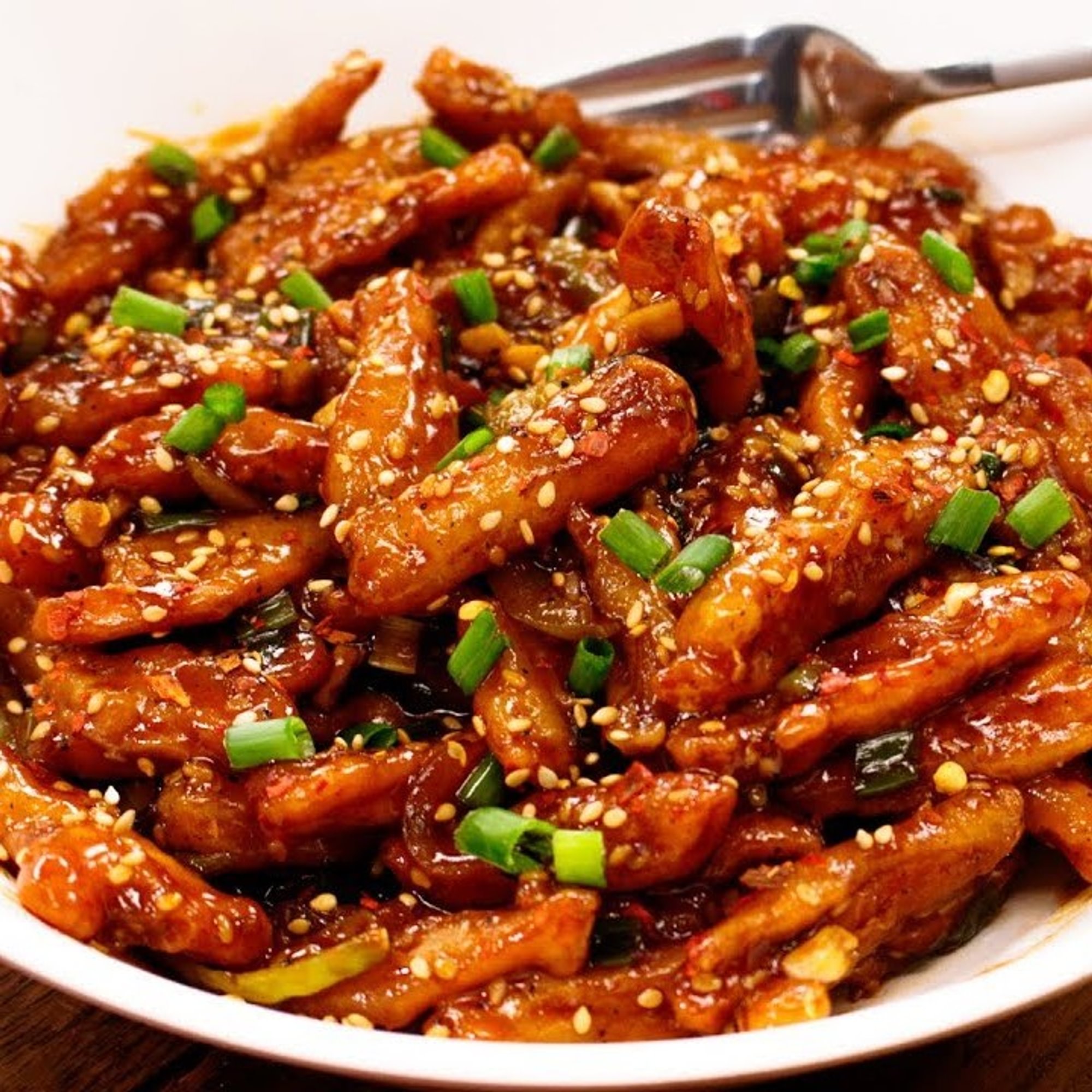 Honey Chili Potato