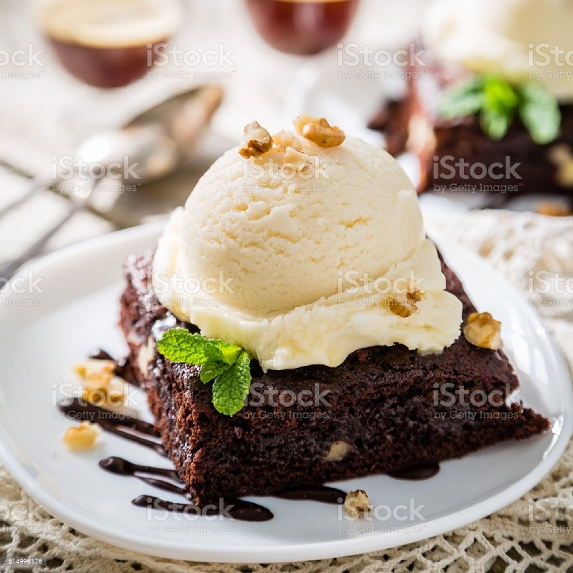 Ghirardelli Chocolate Brownie a la Mode