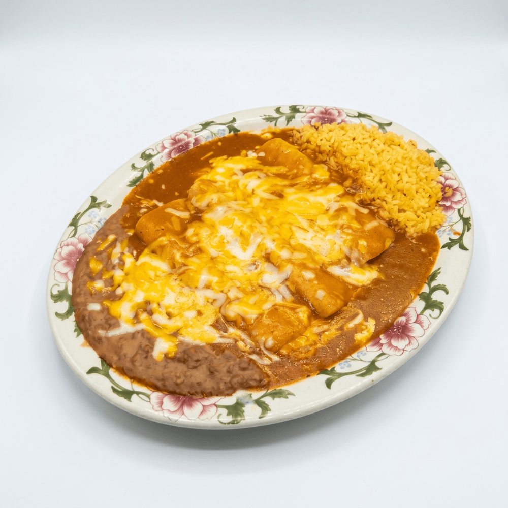Three Enchiladas