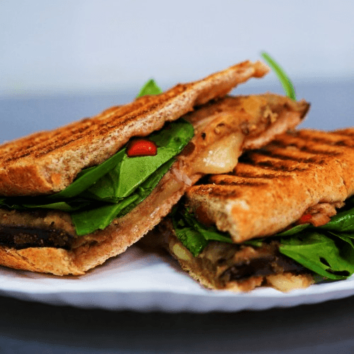 CJ's Eggplant Spectacular Sandwich