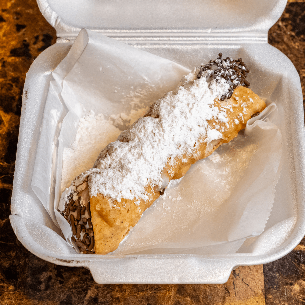 Homemade Jumbo Cannoli