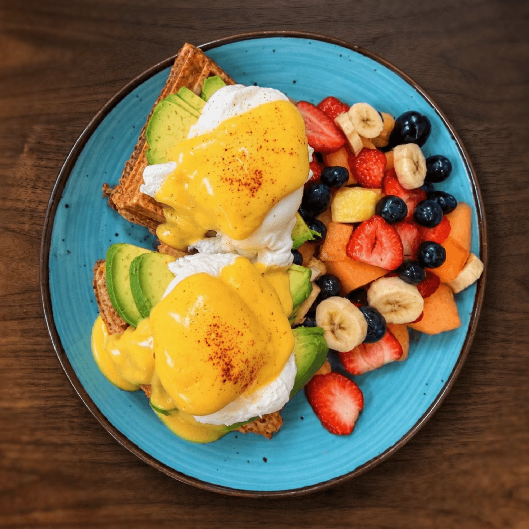 Avocado Waffle Bennys