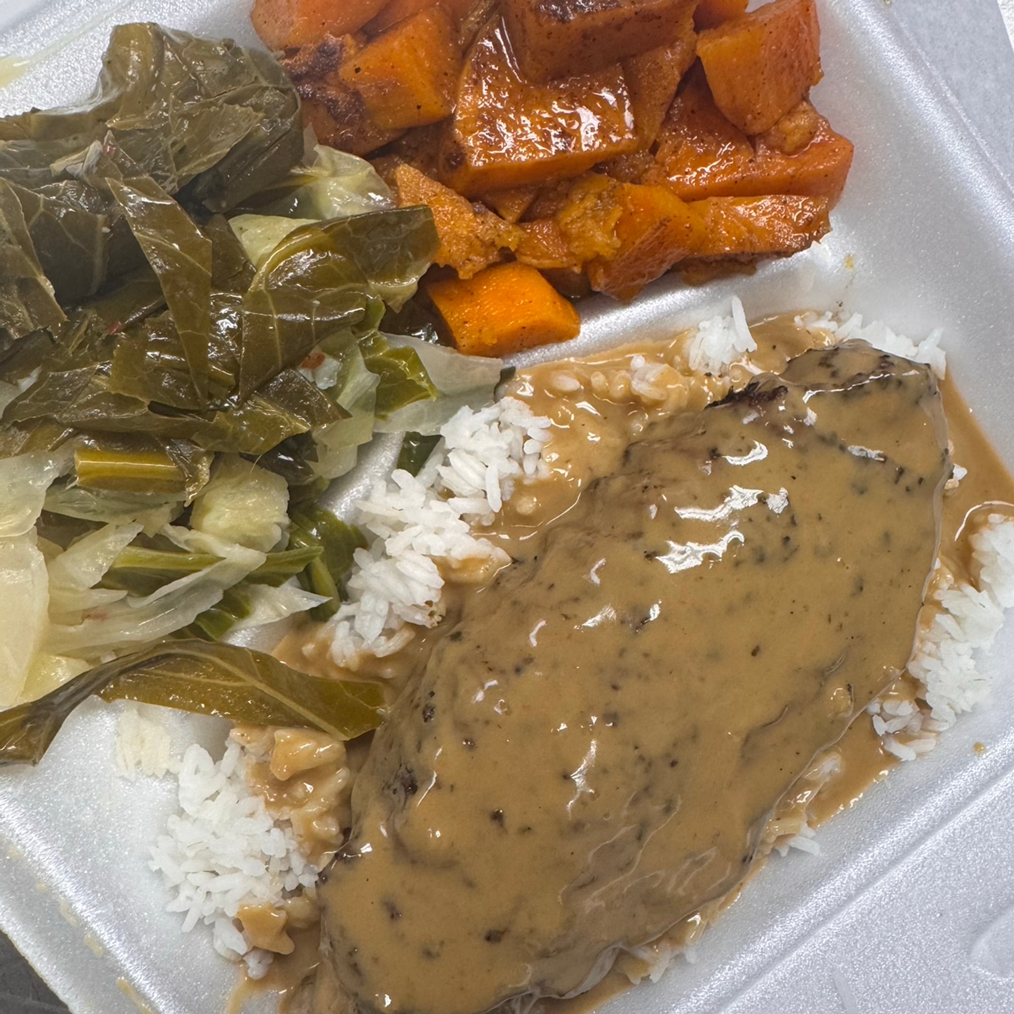 Turkey Wing With White Rice Combo