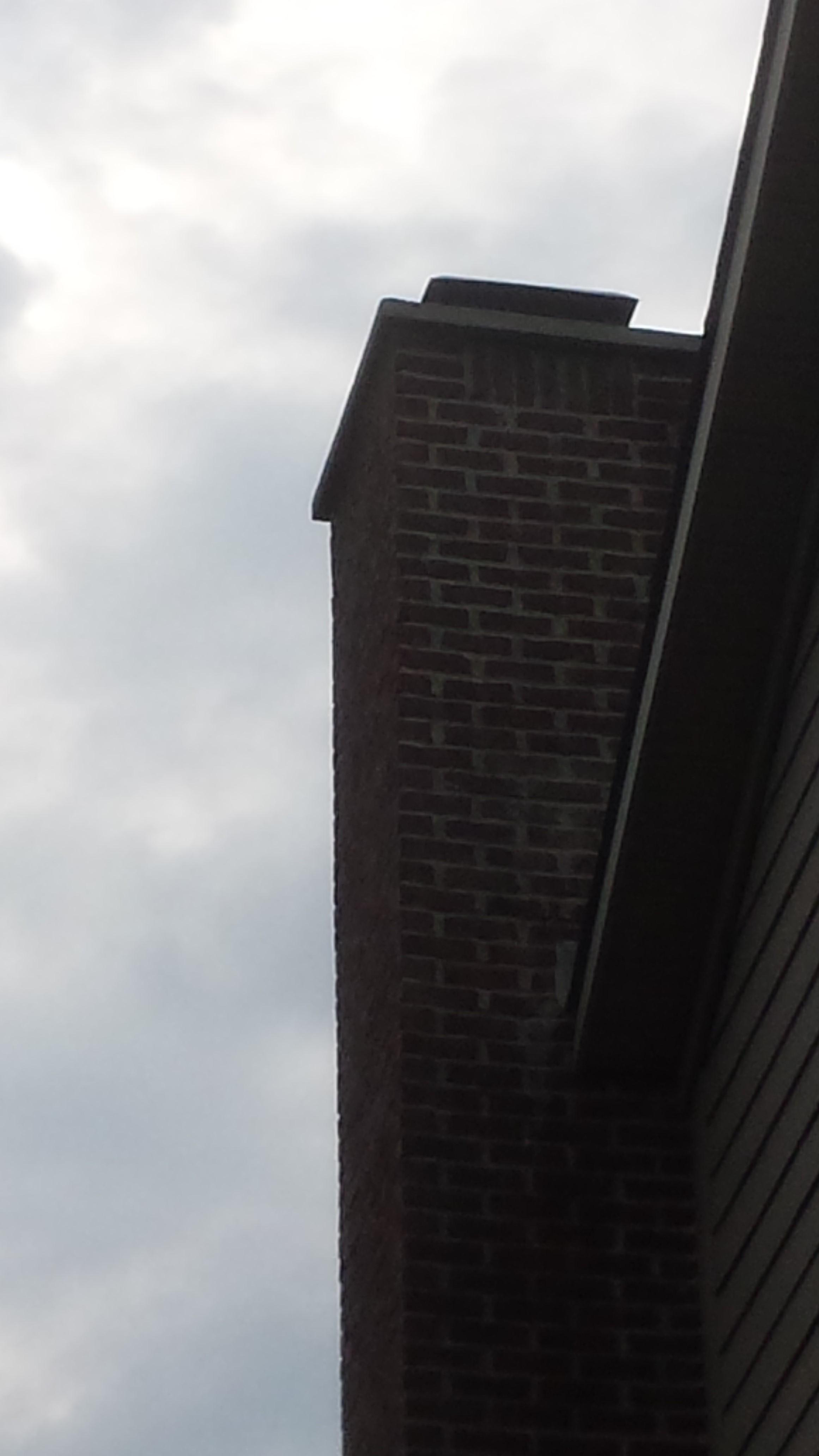 Chimney was leaking in to home from metal chimney cap. We took off metal and installed a new concrete cap