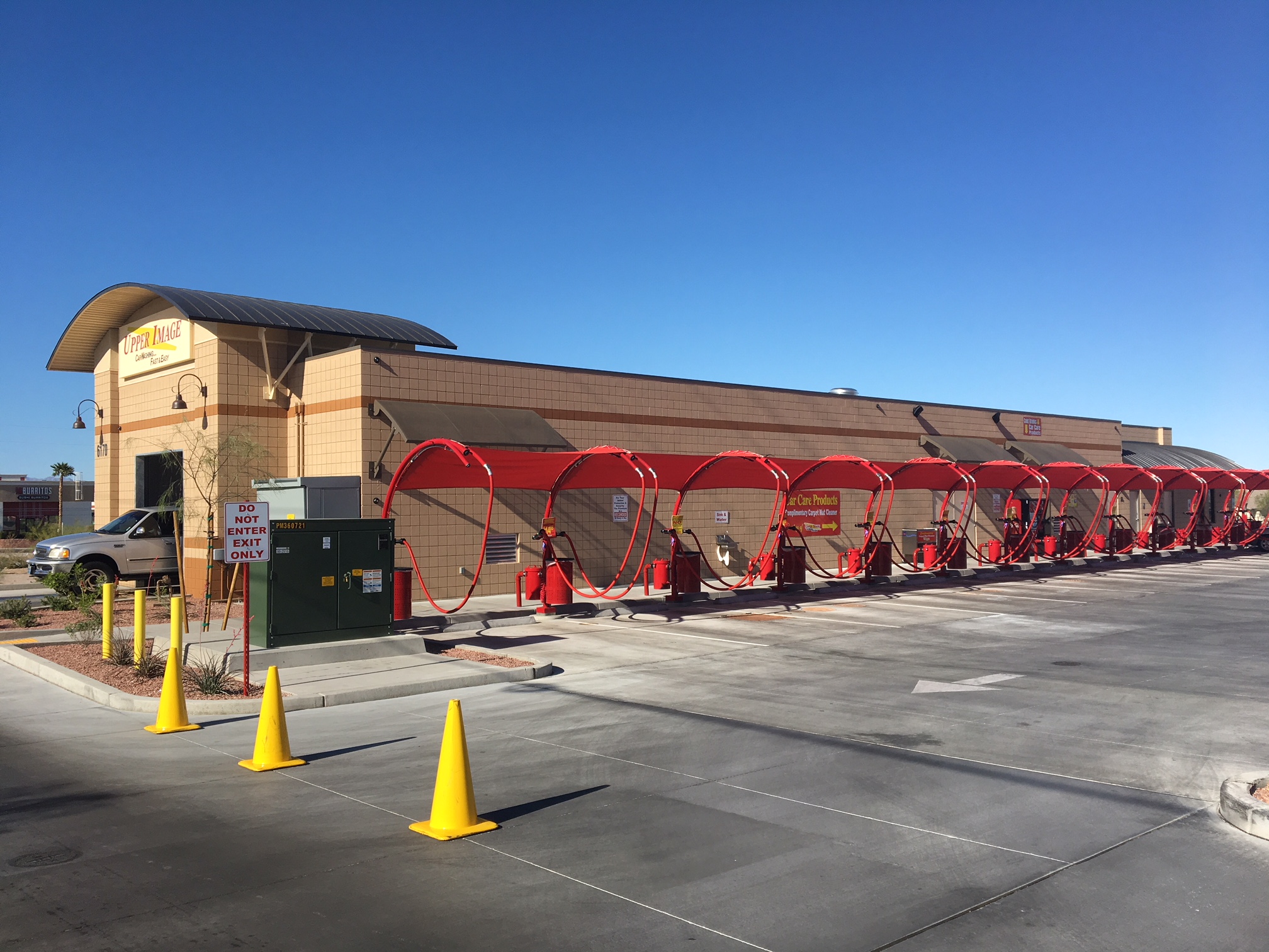 Upper Image Car Wash Photo