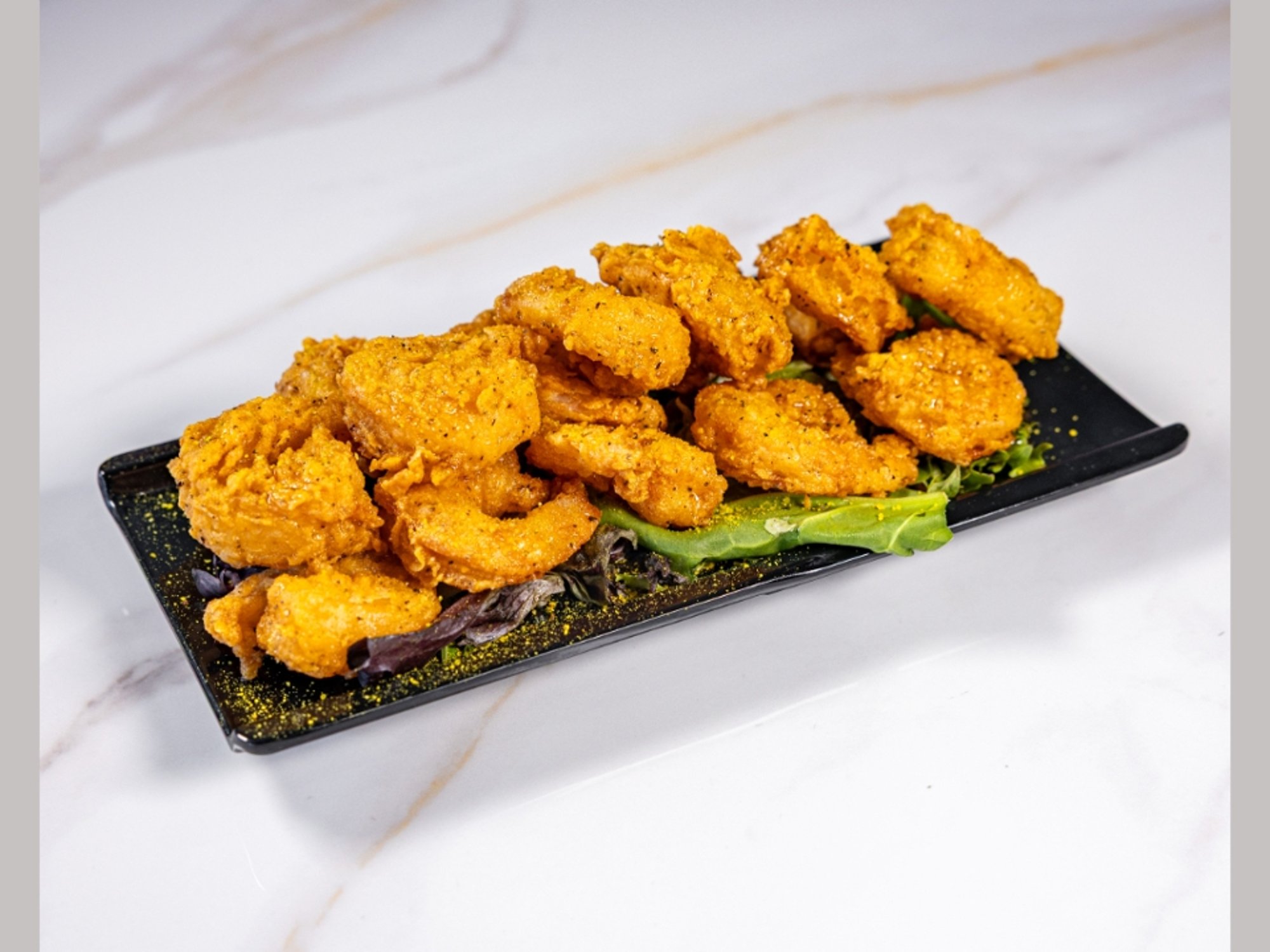 HONEY LEMON PEPPER SHRIMP