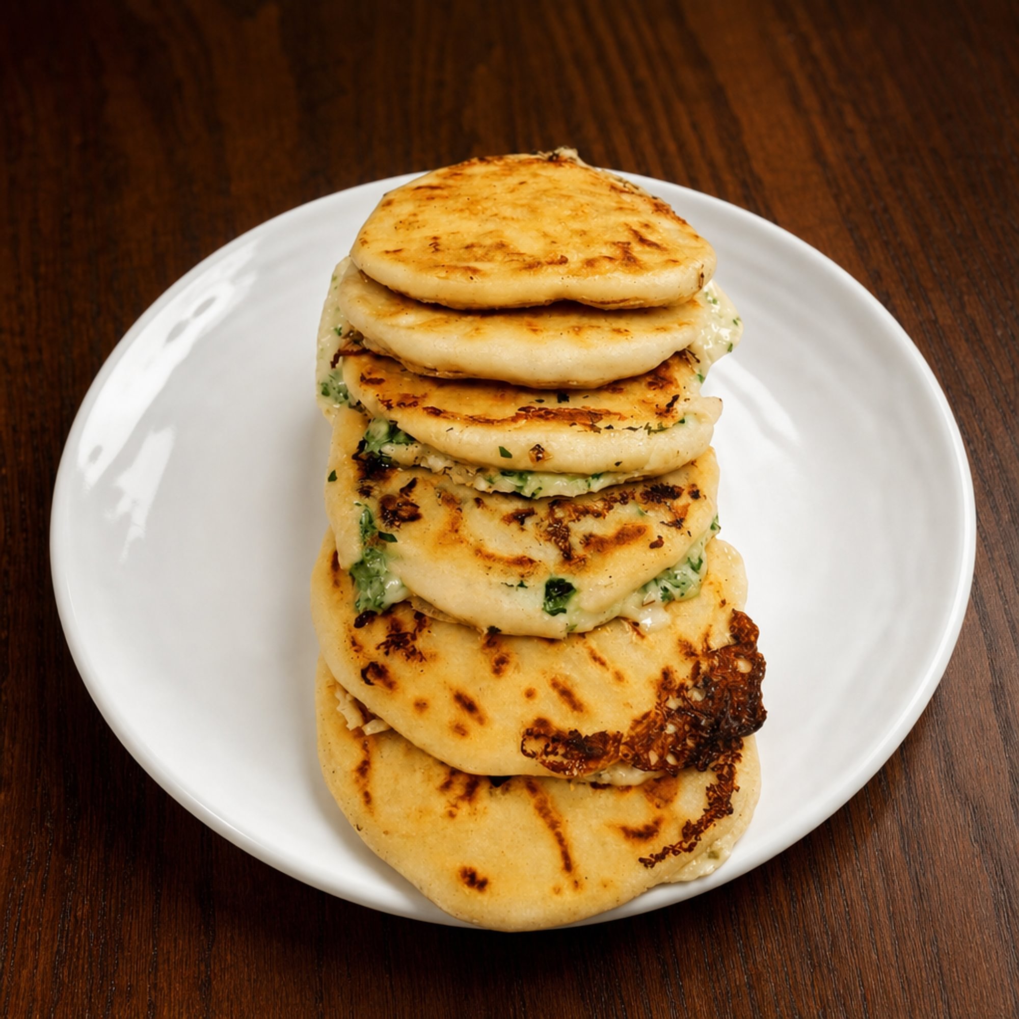 Pupusa De Jalapeño Con Queso