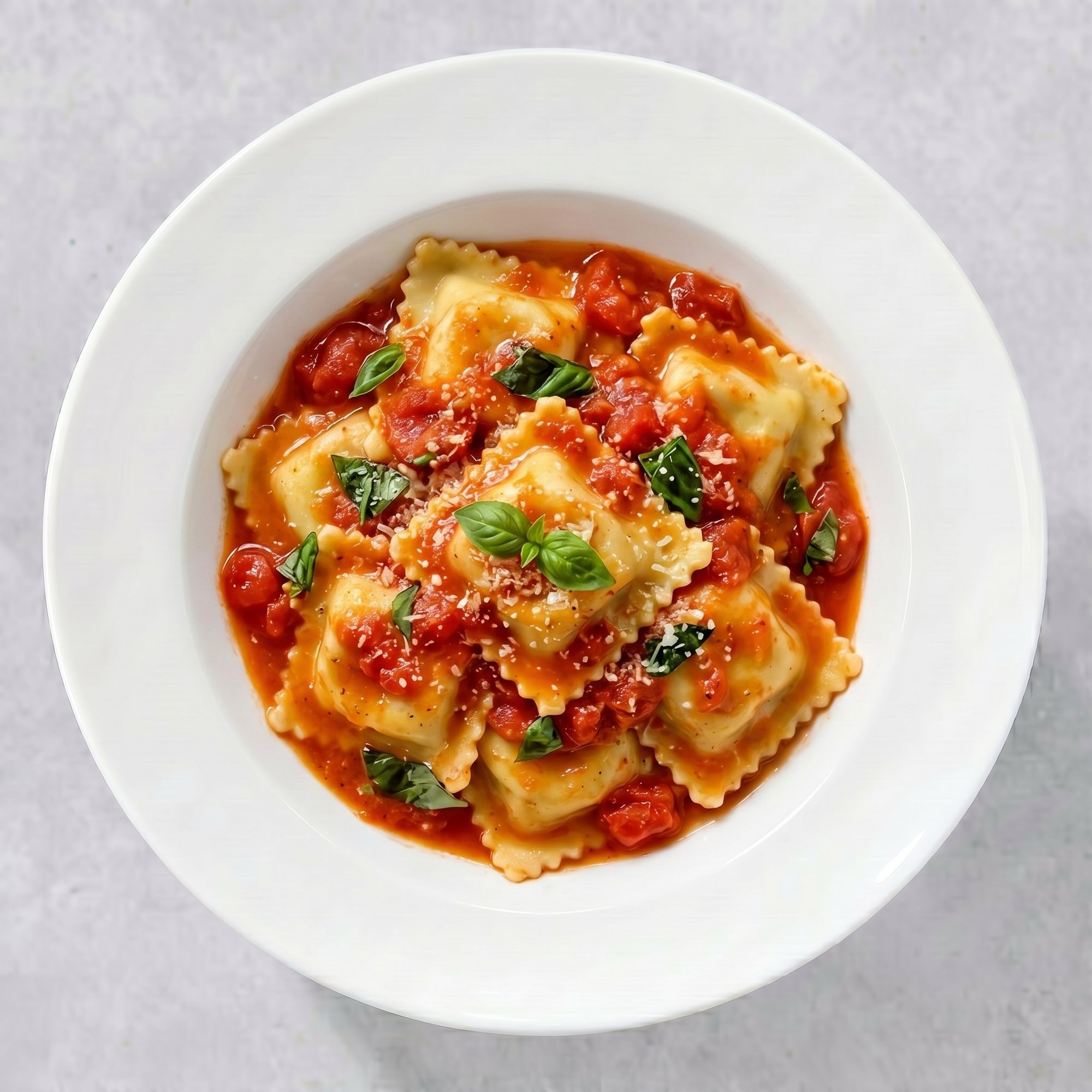 Cheese Ravioli Marinara