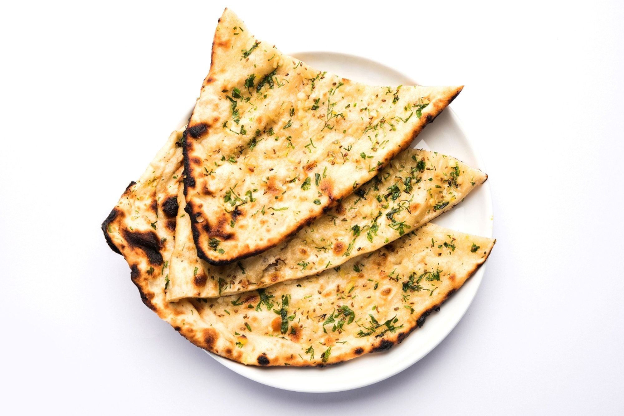 Masala Corn Dip with Naan / Garlic Naan