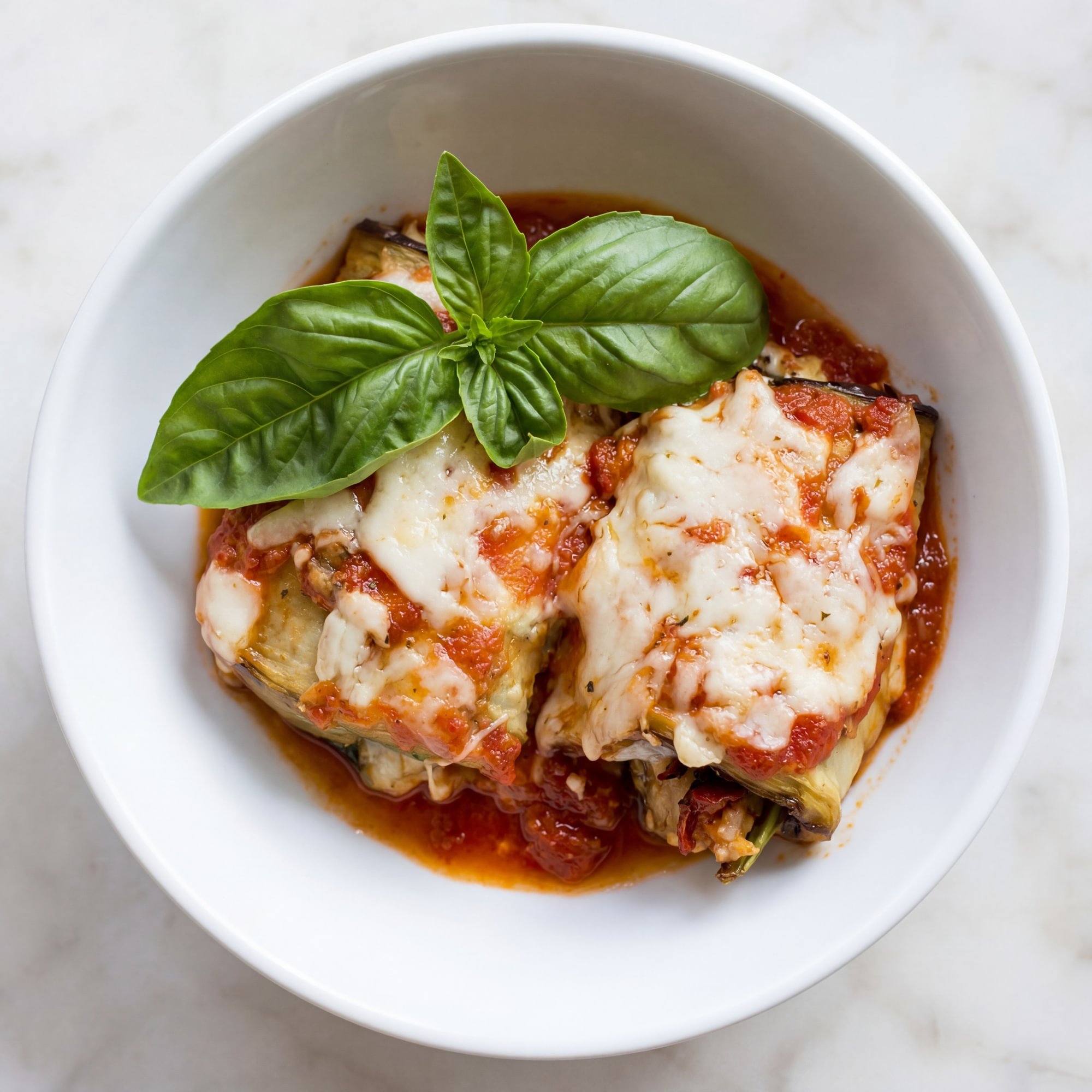 Eggplant Rollatini Parmigiana