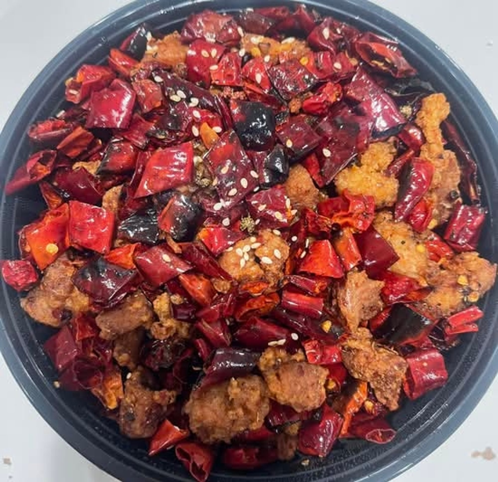 重庆辣子鸡 ChongQing Crispy Diced Chicken with Hot Chili Peppercorn