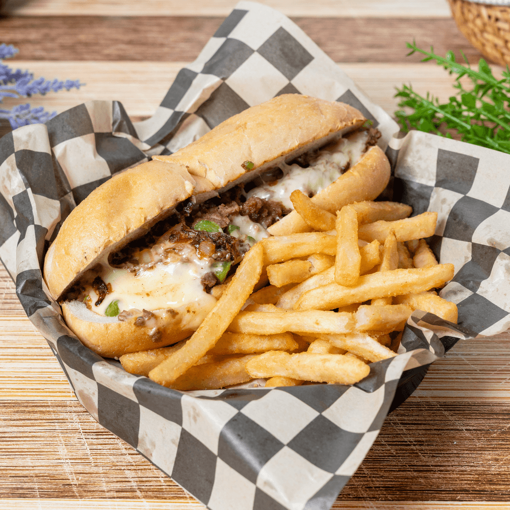 Bacon Philly Cheesesteak