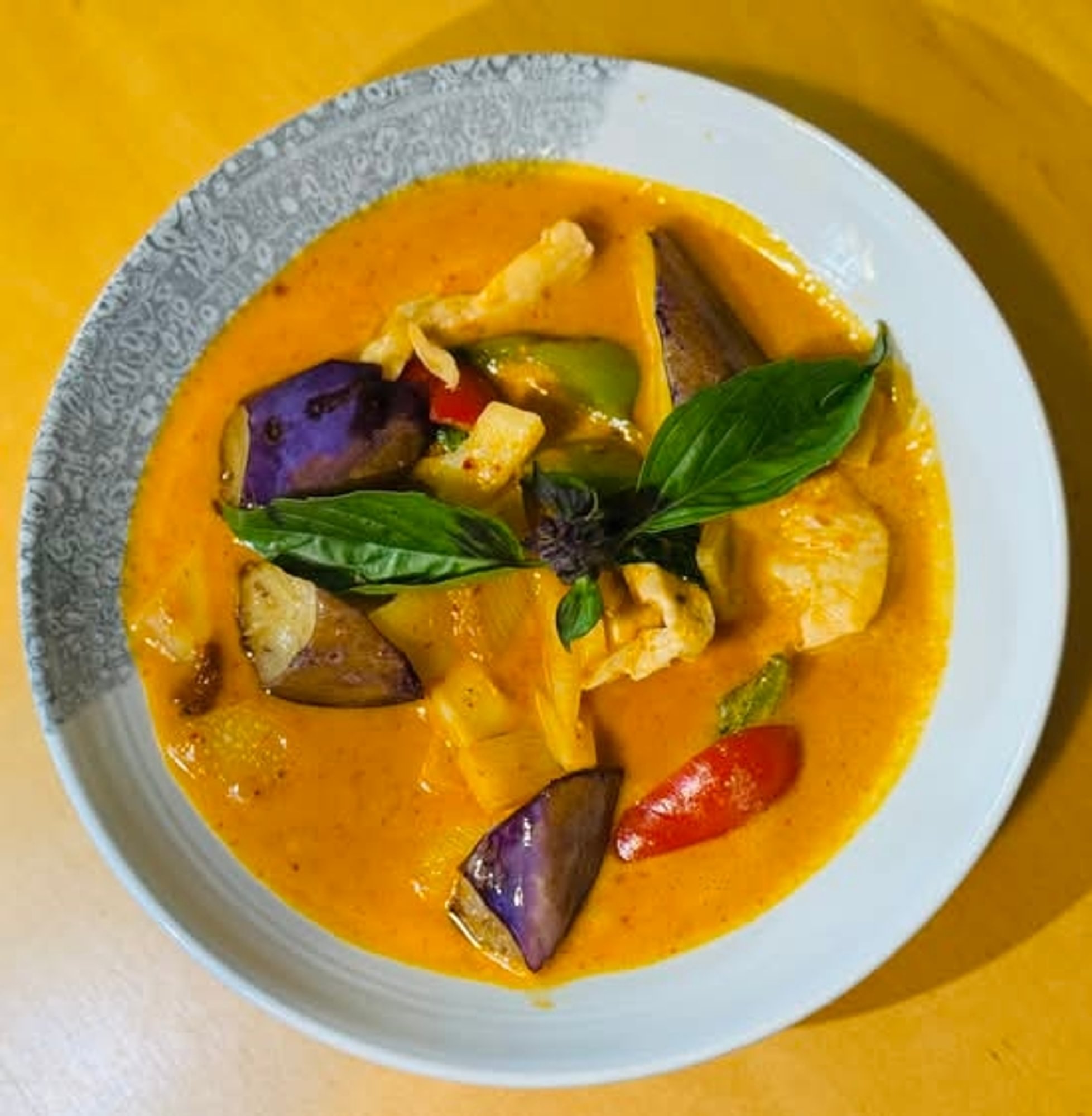 Ground Chicken Red Curry