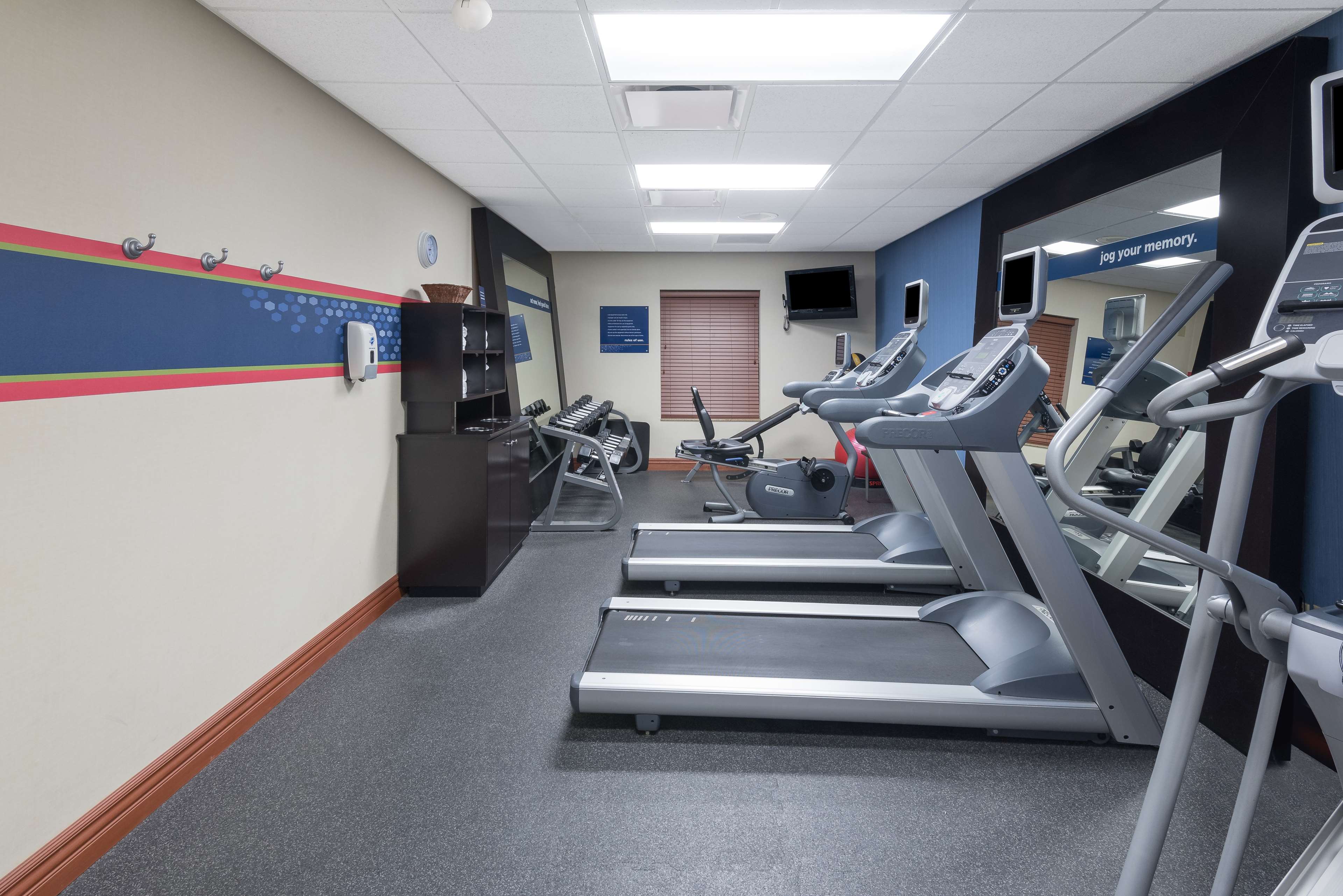 Health club  fitness center  gym