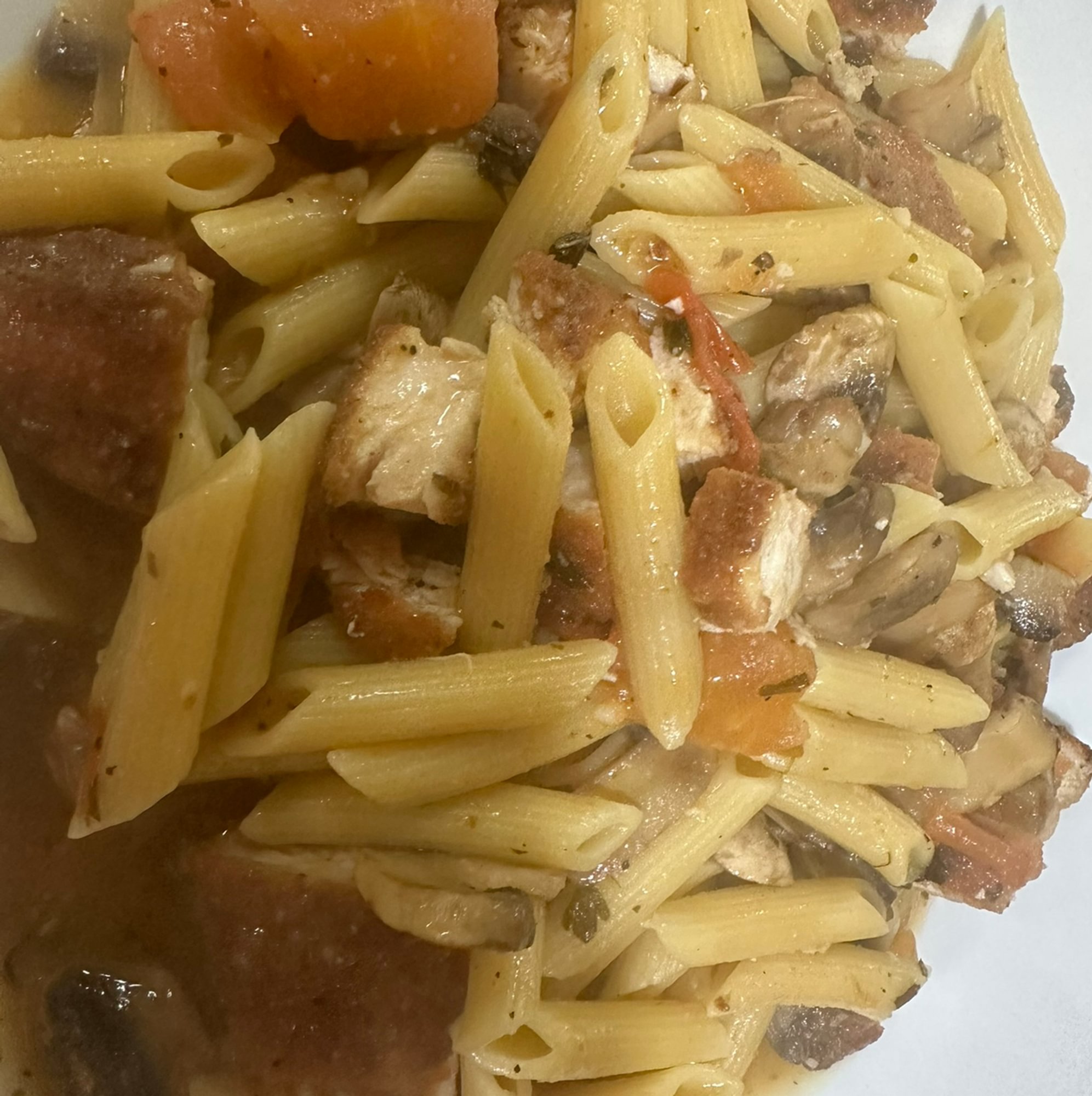 Penne Con Pollo
