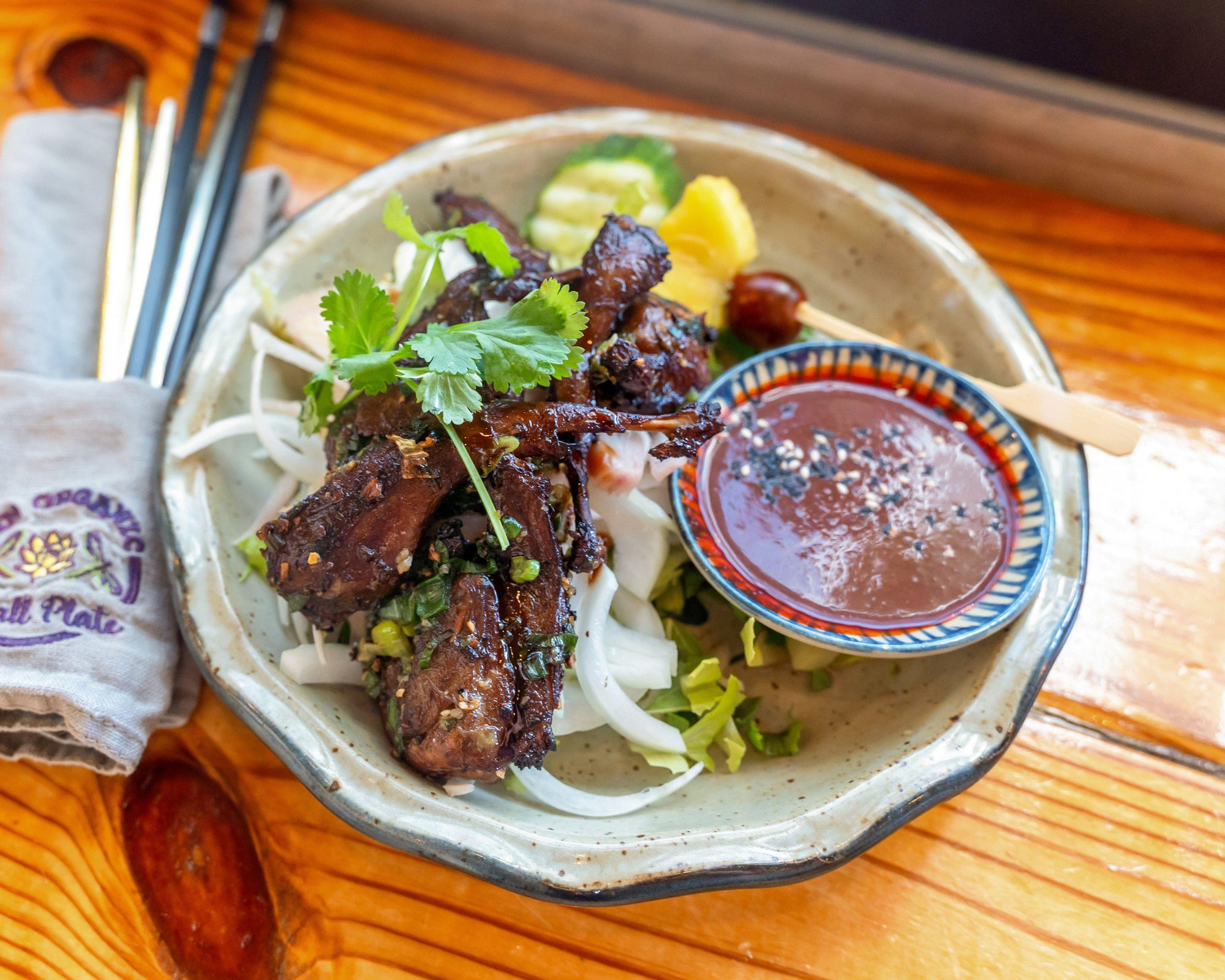 5 Spice Buttered Quail