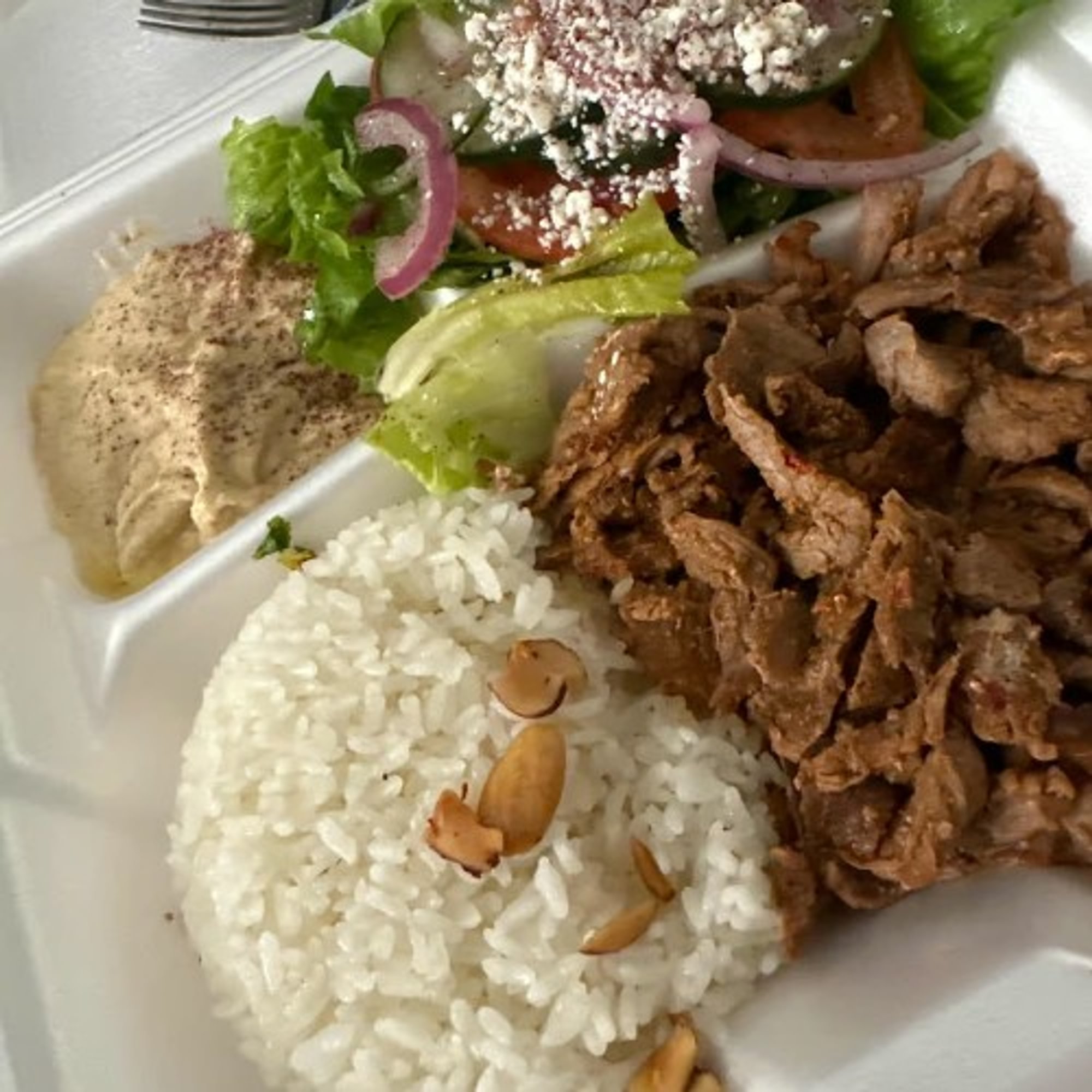 Lamb Shawarma Plate