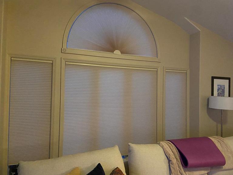 We believe Cellular Shades are ideal for arched windows because they can be custom-fit to any window shape. Don't believe us? Check out how good these Arched Cellular Shades look in Albany.