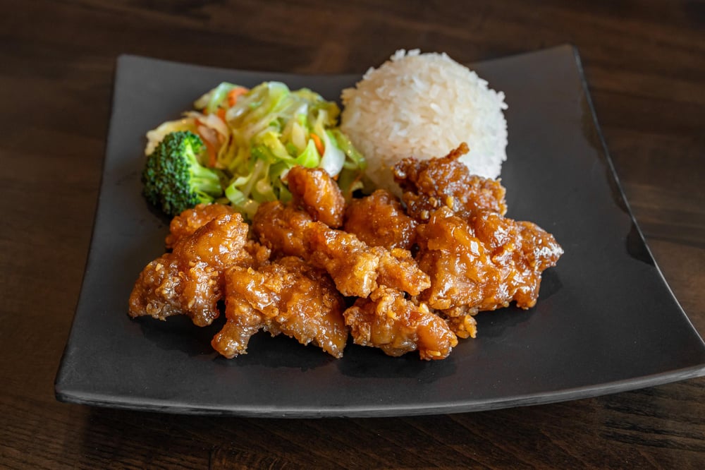 Honey Garlic Chicken Bowl