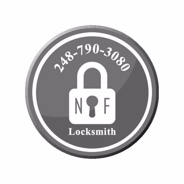 NF LOCKSMITH Logo