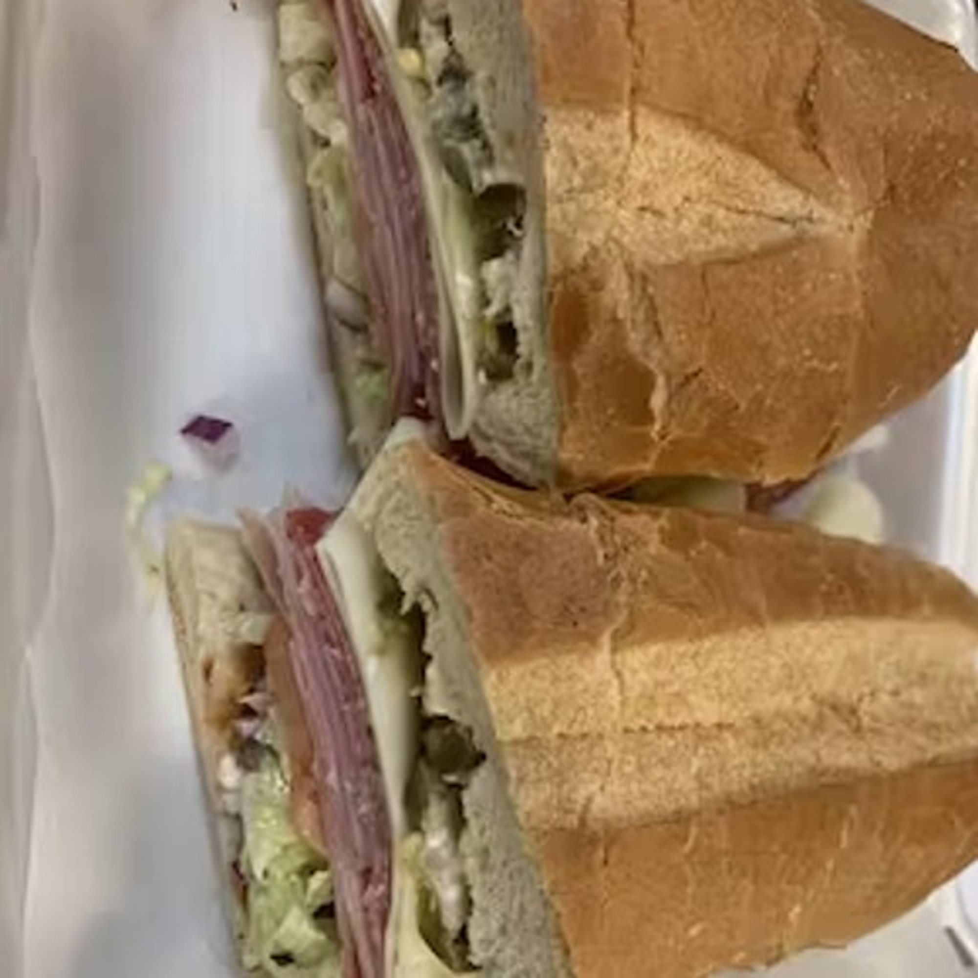 Ham and Cheese Hero
