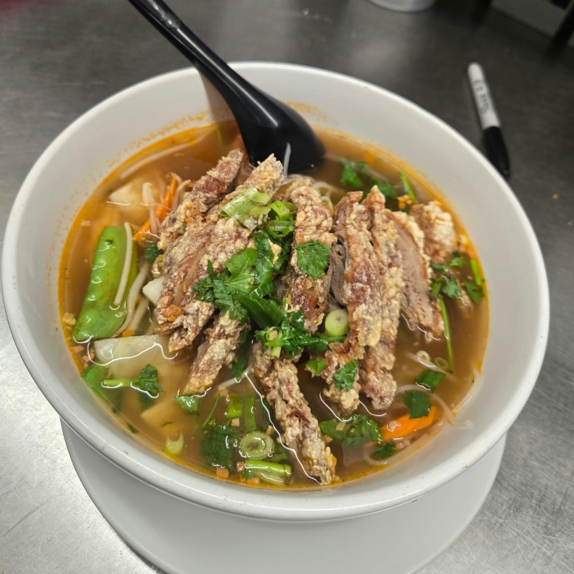 F11. (D) Roasted Duck Noodle Soup