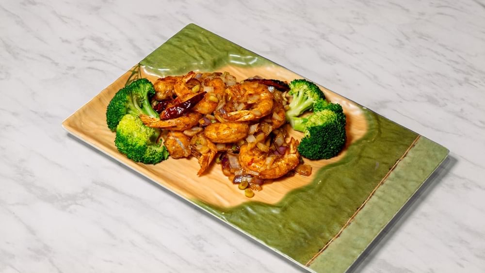 Szechuan Prawns